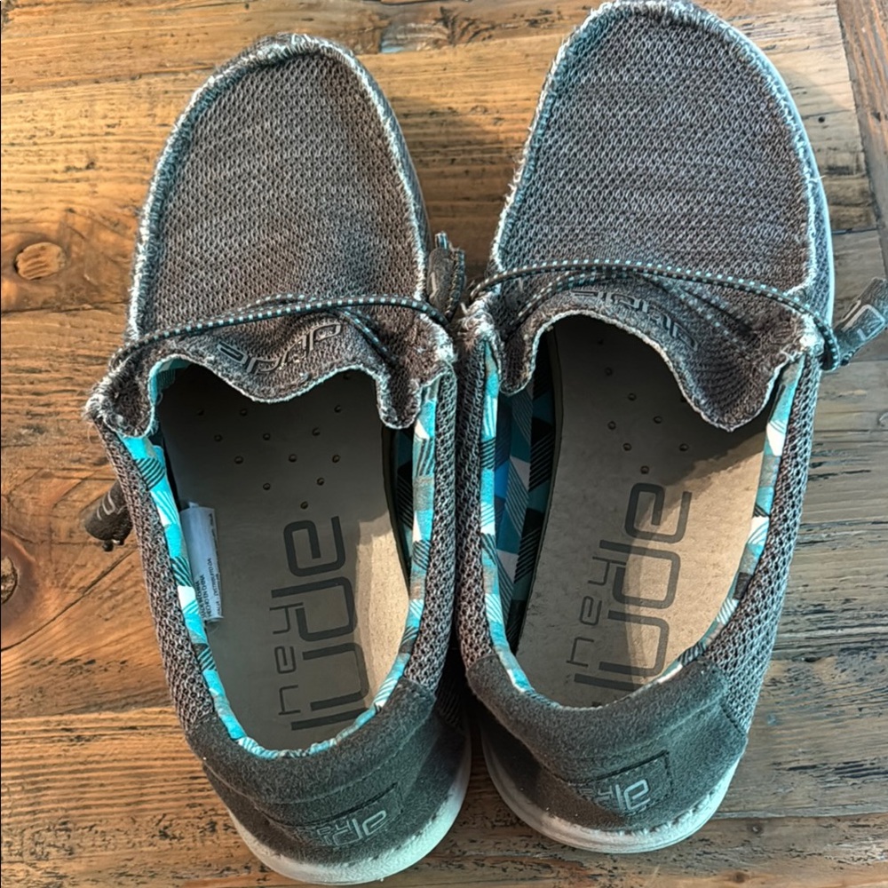 Hey Dude Charcoal Slip-On Loafers - Picture 2 of 8